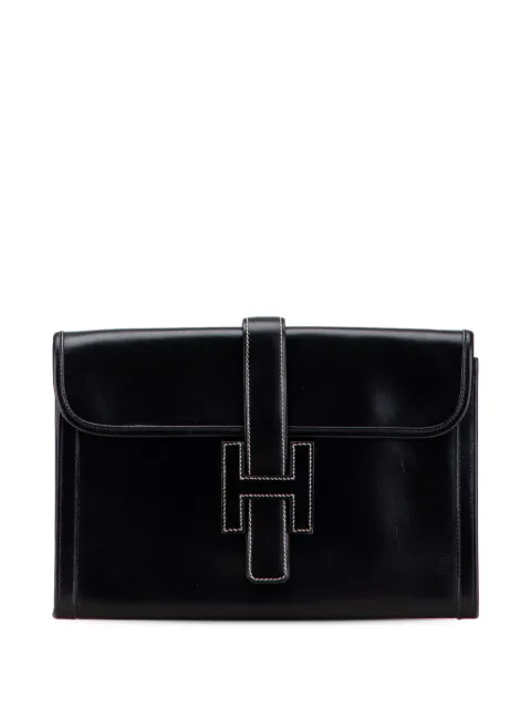 Hermès Pre-Owned 1995 Box Calf Jige 29 clutch bag