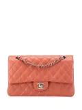 CHANEL Pre-Owned 2014 Medium Classic Lambskin Double Flap shoulder bag - Orange
