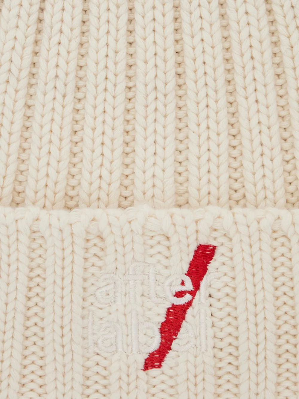After Label Kiruna Beanie Hat In White