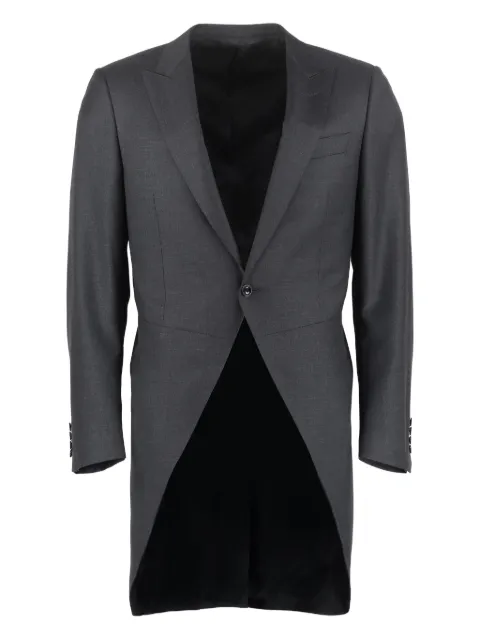 Canali single-breasted long-sleeve jacket