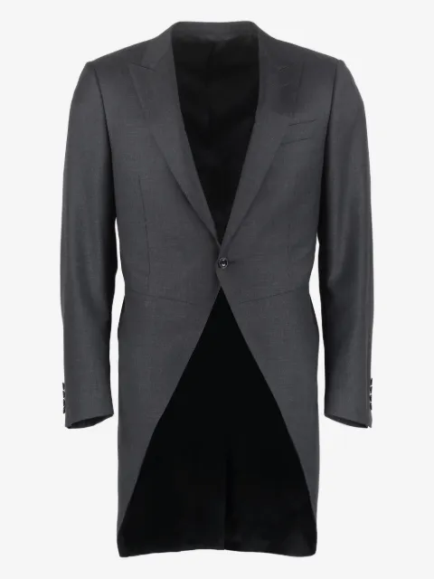 Canali single-breasted long-sleeve jacket