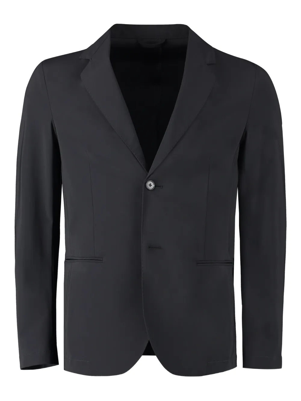 THE (Alphabet) single-breasted blazer | Black | Image 1