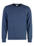 THE (Alphabet) ribbed-knit sweater - Blue