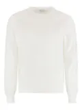 THE (Alphabet) ribbed crew-neck sweater - Neutrals