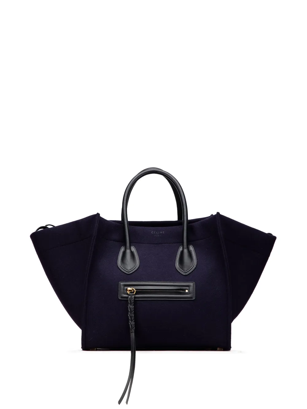 Celine Pre-Owned 2014 Medium Felt Phantom Luggage tote bag - ブルー Celine Pre-Owned 2014 Medium Felt Phantom Luggage tote bag - ブルー