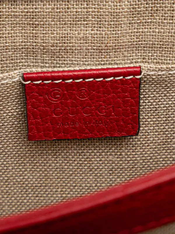 Gucci Pre-Owned 2016-2025 スモール ダラー カーフスキン インター