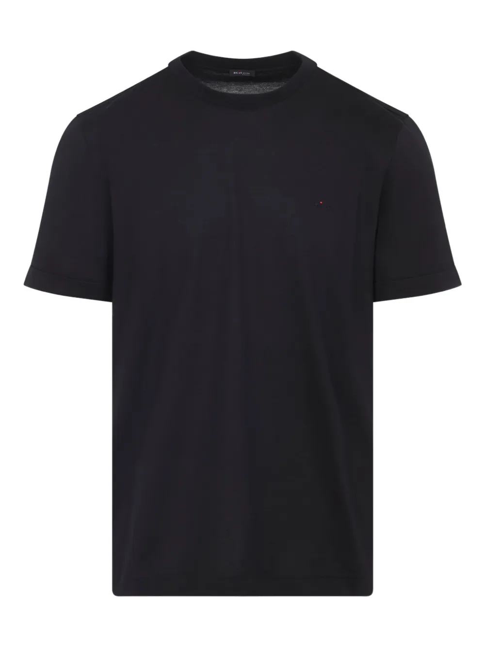 Kiton silk-blend T-shirt | Black | Image 1