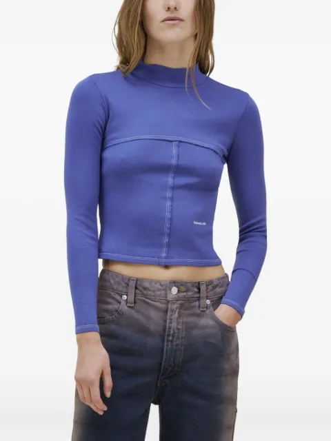Eckhaus Latta long-sleeve turtleneck T-shirt