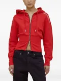 Eckhaus Latta zip-up hoodie - Red
