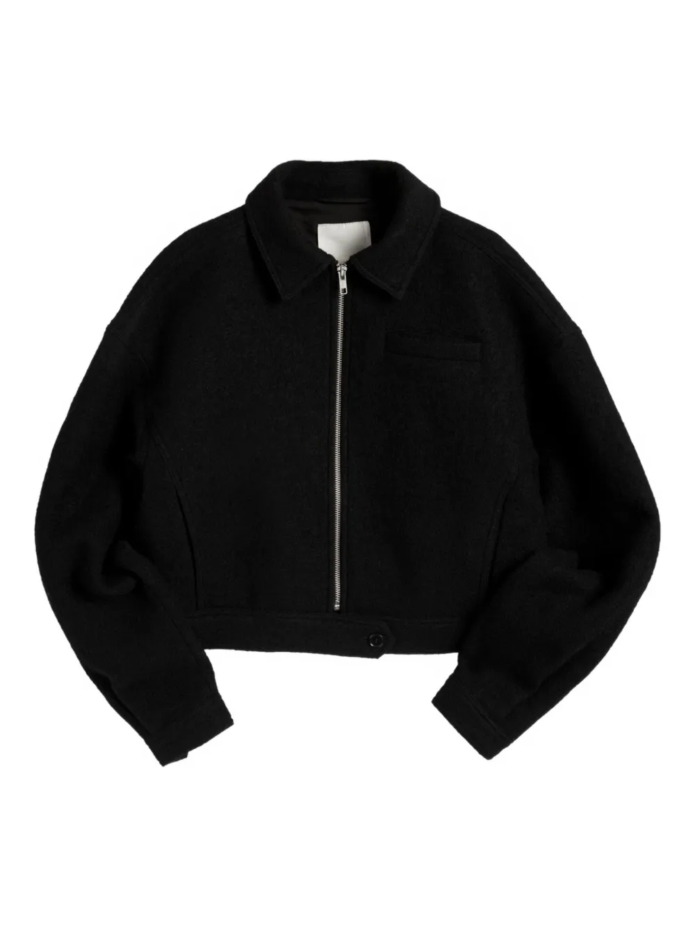 YMC Burnside zip jacket | Black | Image 1