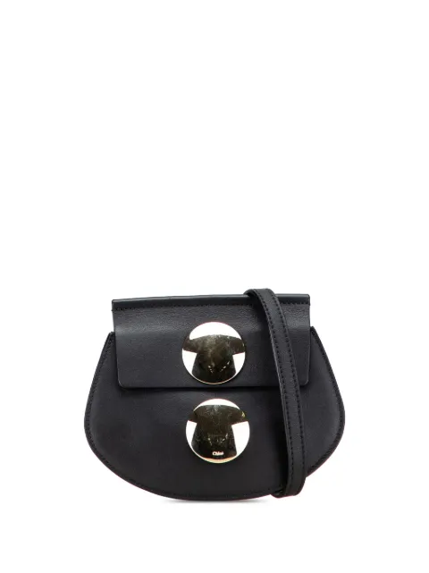 Chloé Pre-Owned 2002-2025 Mini Leather Faye crossbody bag