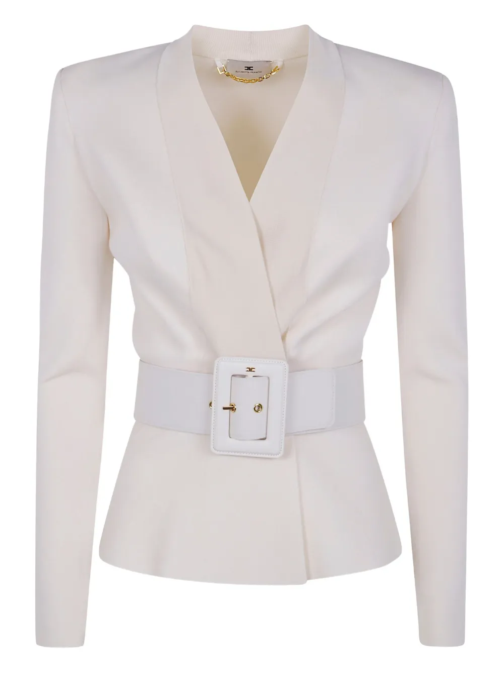 Elisabetta Franchi belted knitwear | White | Image 1