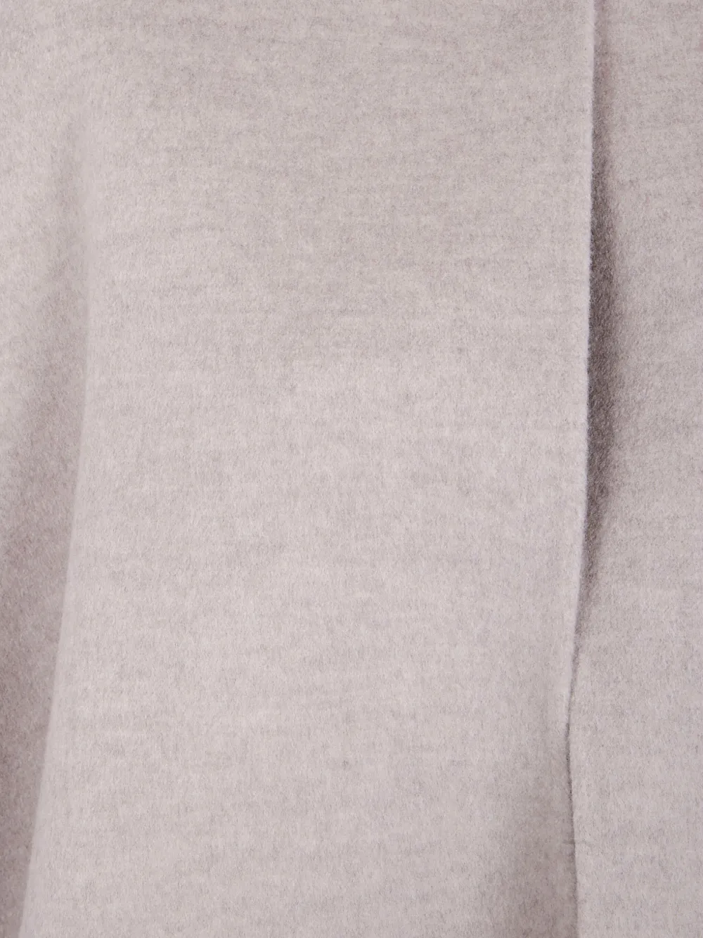 Fabiana Filippi Double Cape Wiht Detail In Neutral