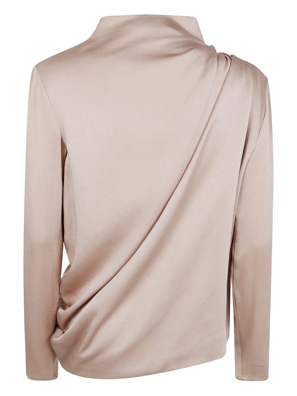 Fabiana Filippi draped embellishment shirt - Beige