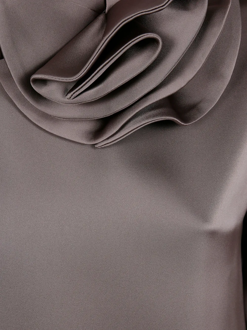 Emporio Armani Blouse met bloemenpatch Bruin