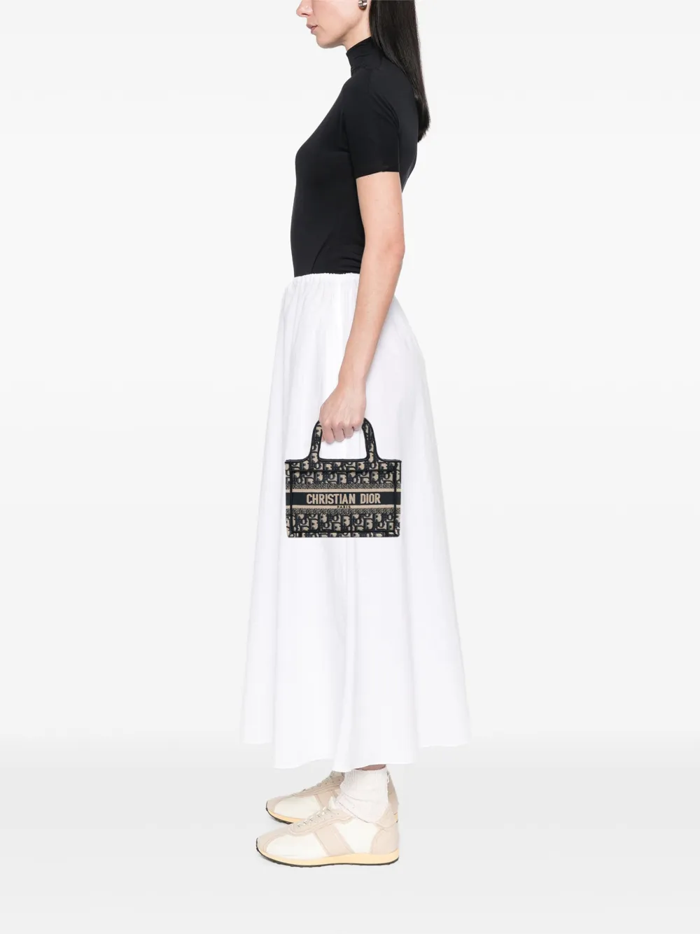 Christian Dior Pre-Owned 2021 Mini Oblique Canvas Book Tote handbag | Pre-Owned | Image 2