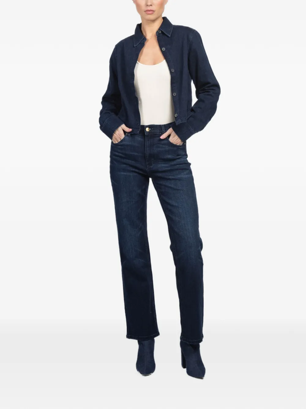 DL1961 five-pocket denim jeans - Blauw