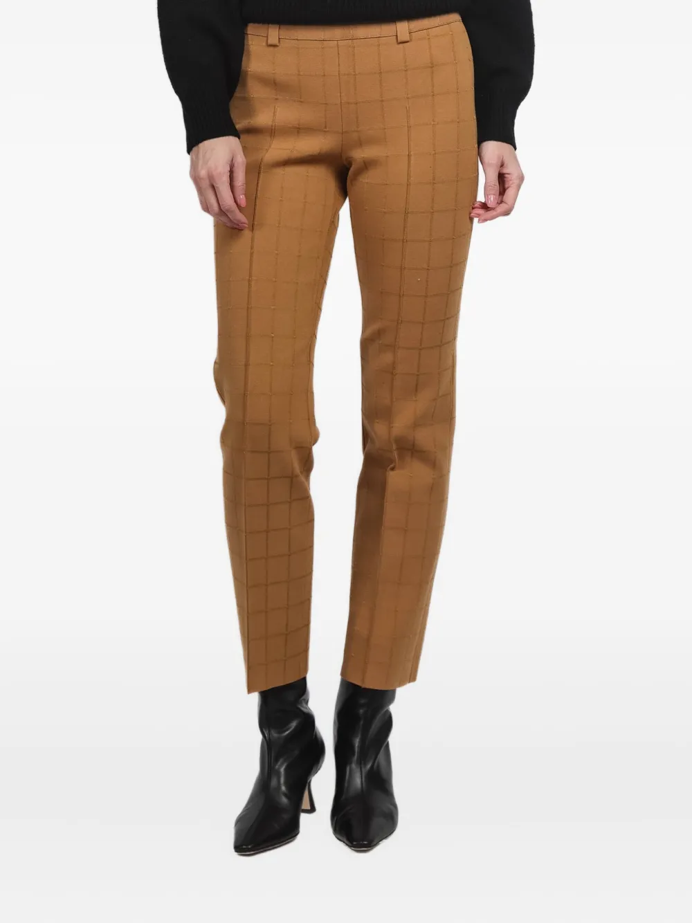High Sport checked trousers | Brown | Image 1