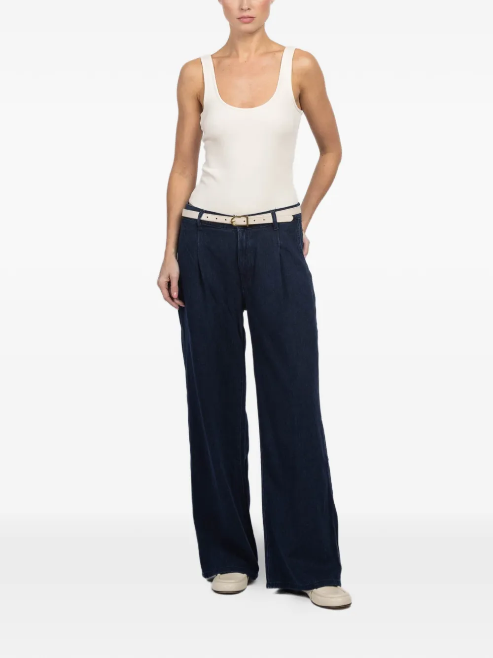 DL1961 pleated denim jeans - Blauw