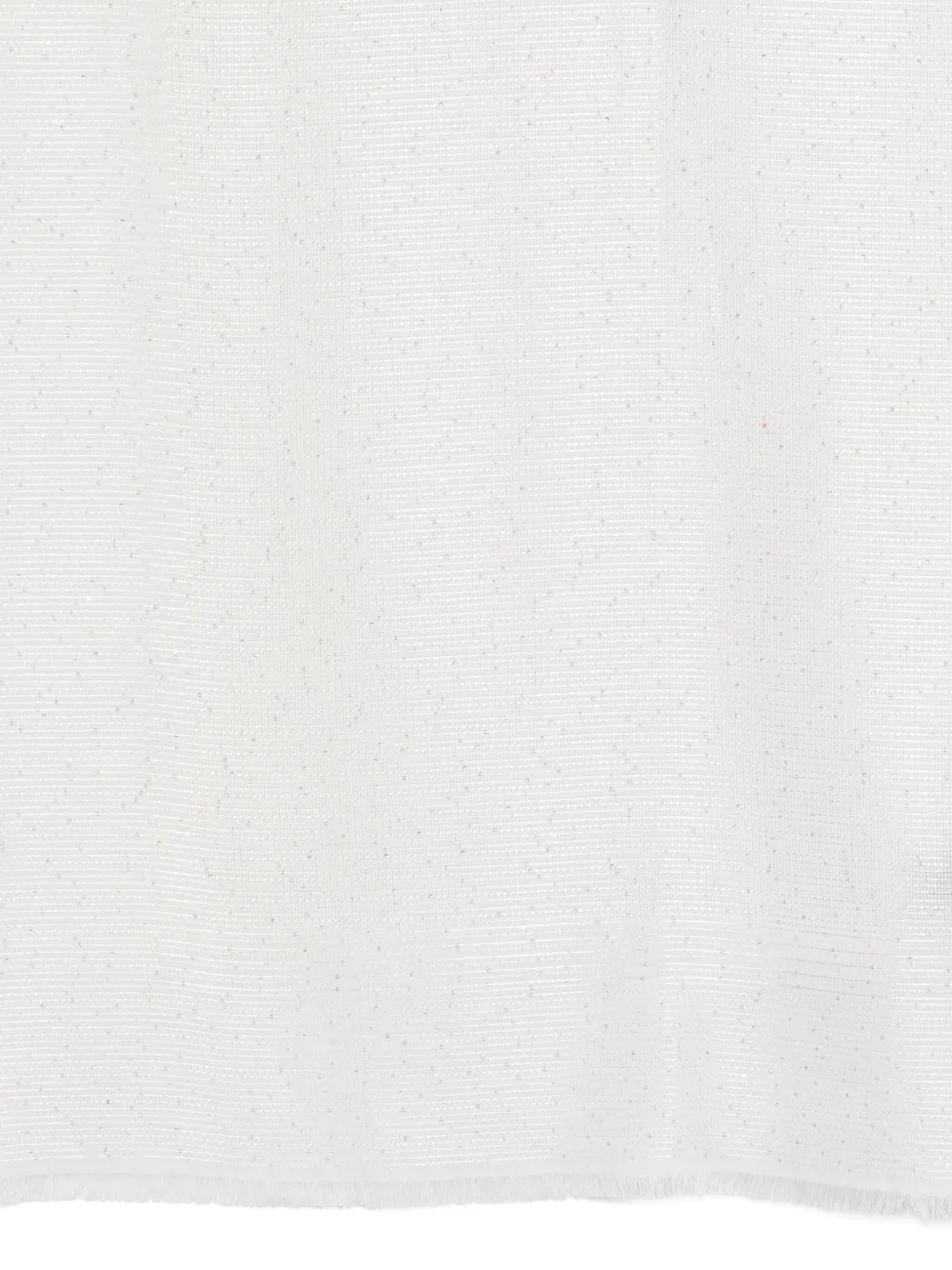 Emporio Armani textured scarf - Wit