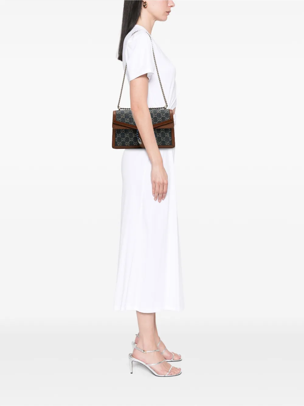 Gucci Pre-Owned 2016-2025 Small GG Denim Dionysus shoulder bag | Pre-Owned | Image 2