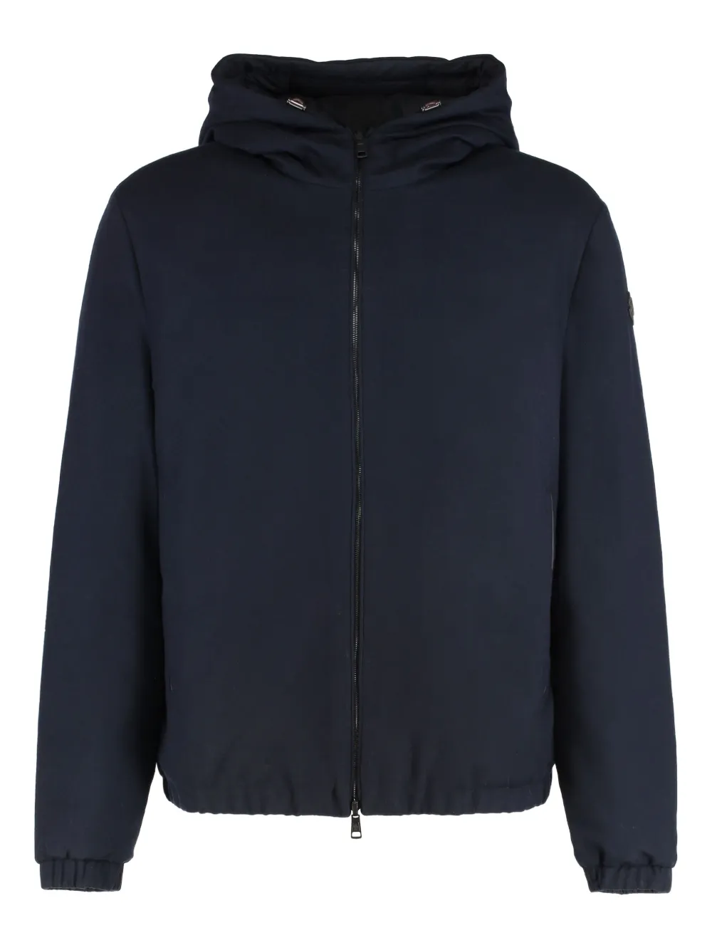Moncler Omkeerbaar jack met capuchon Blauw