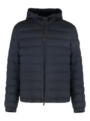 Prada Re-Nylon クロップド ダウンジャケット | ブラック | FARFETCH JP