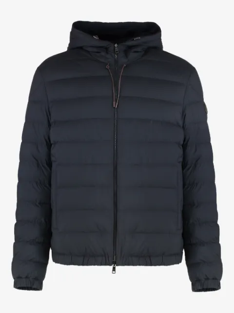 Moncler chamarra reversible con capucha