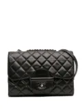 CHANEL Pre-Owned 2014 Small Quilted Lambskin Coco Loop Flap crossbody bag - Black