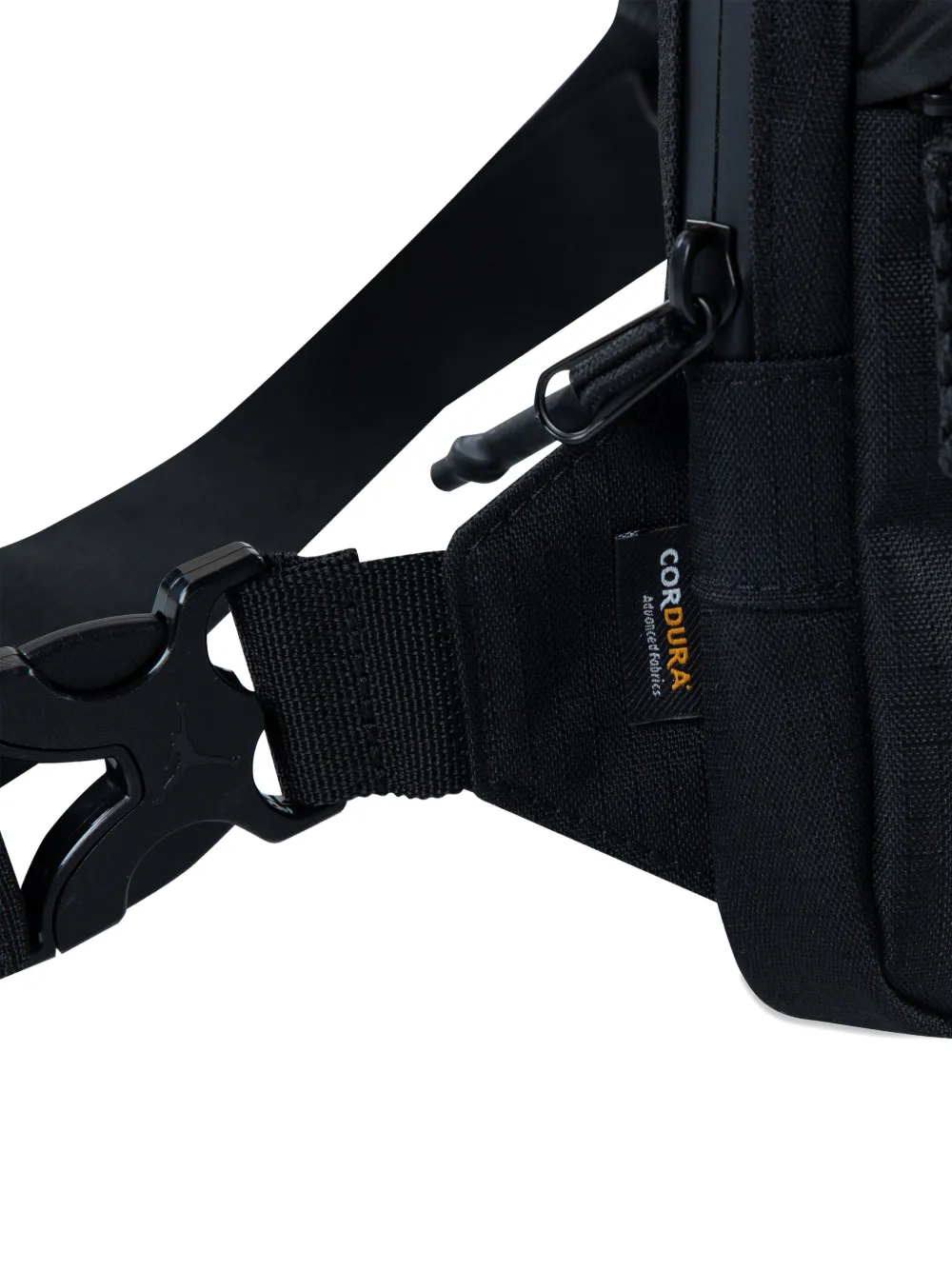 Jordan Logo-patch Shoulder Bag In Black