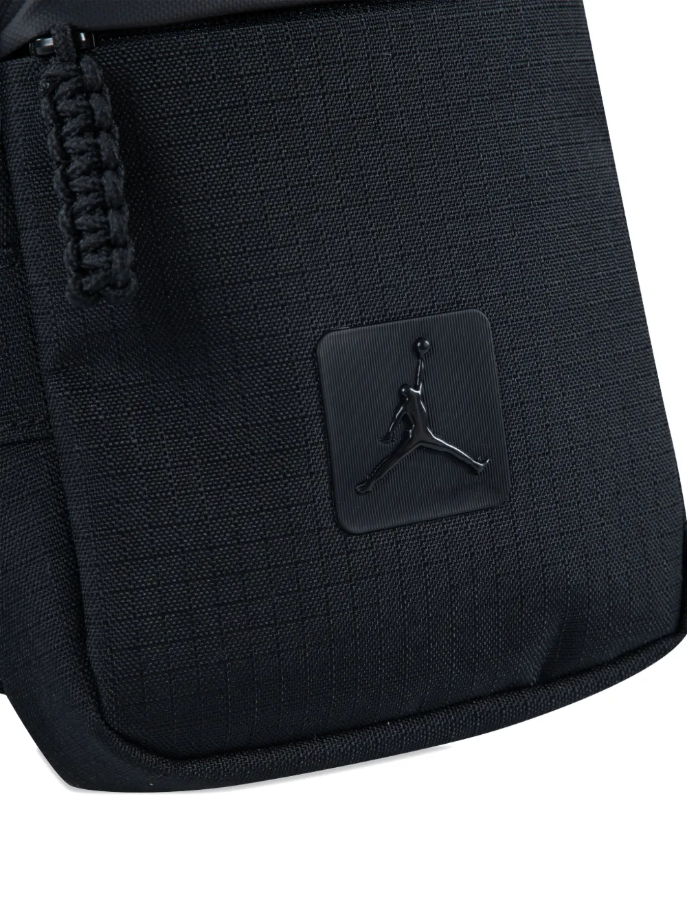 Jordan Logo-patch Shoulder Bag In Black