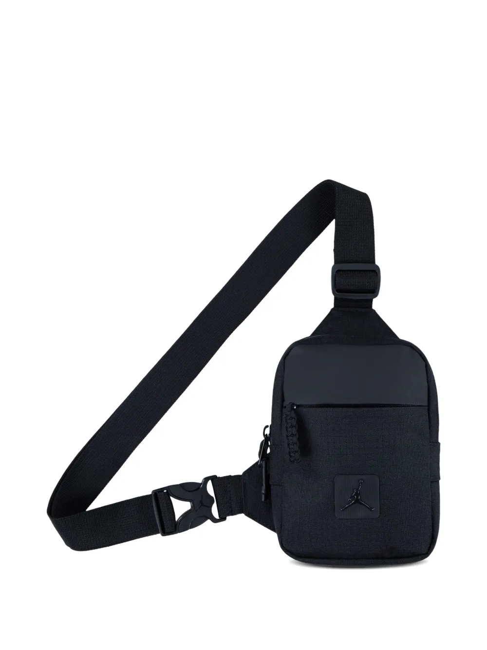 Jordan Kids logo-patch shoulder bag - Zwart