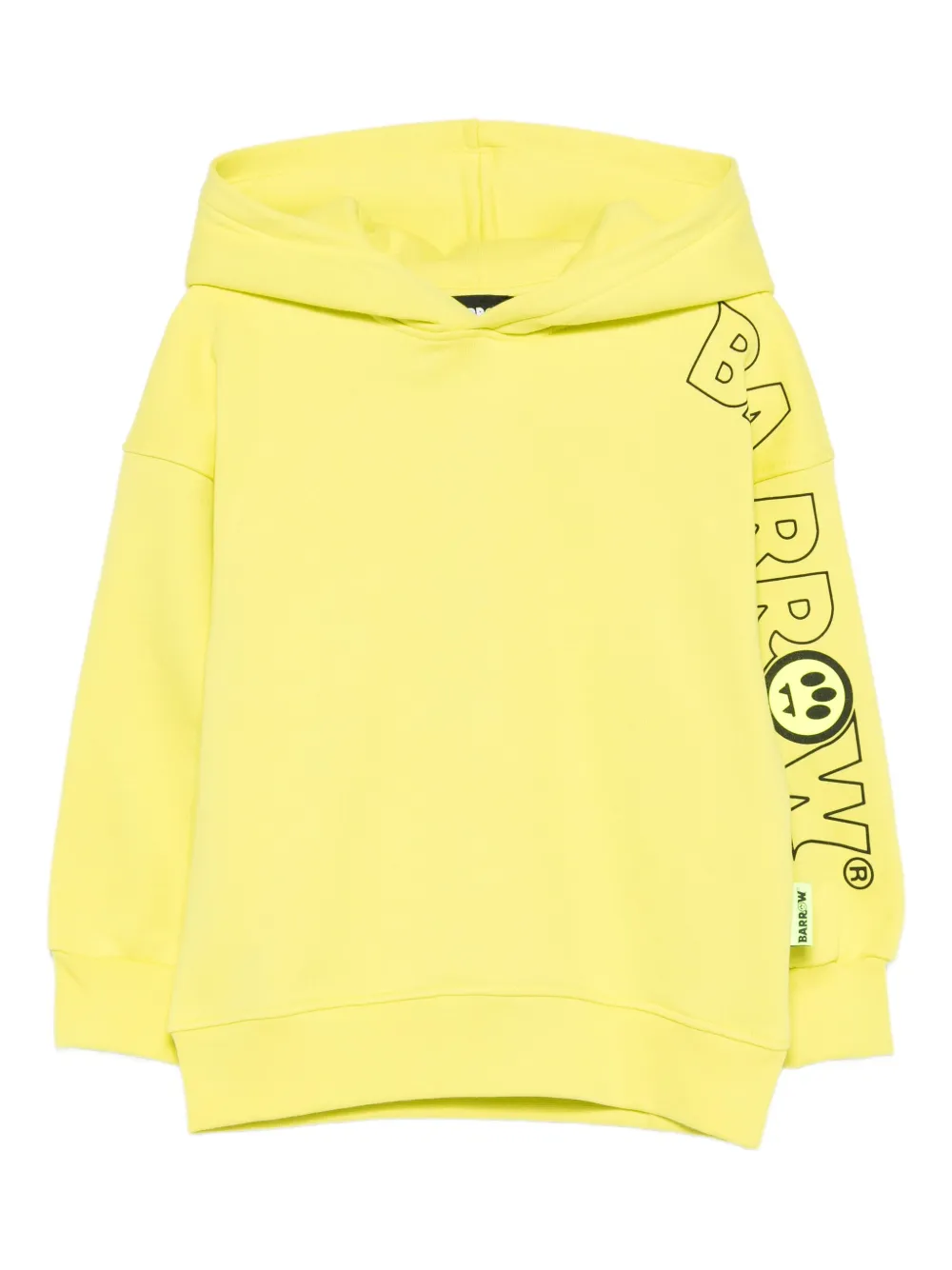 Barrow kids long-sleeve hoodie - Giallo