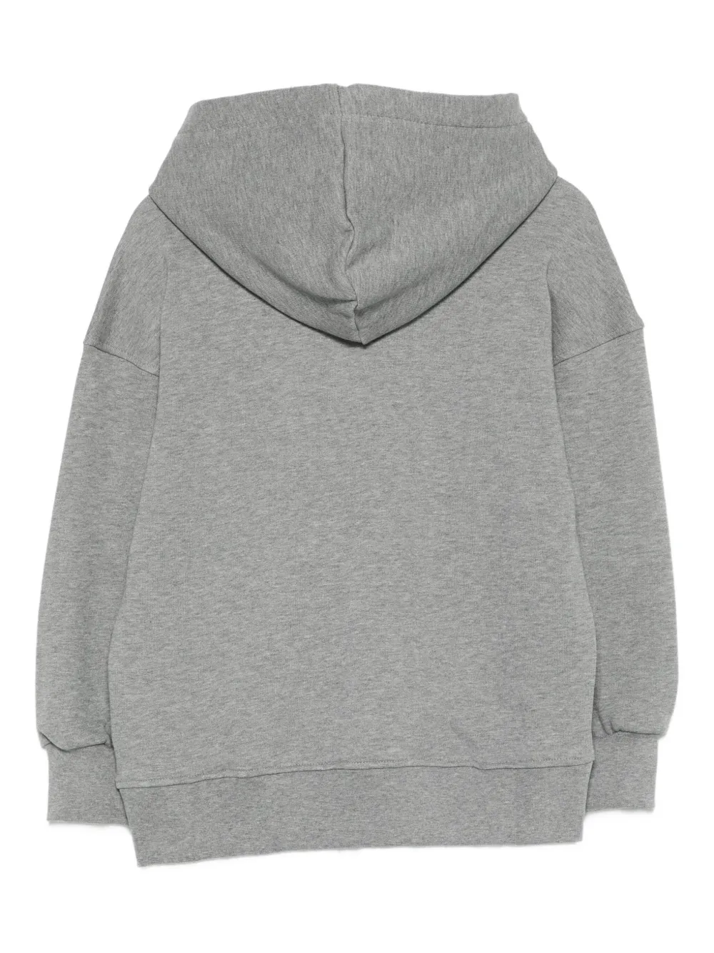 Barrow Logo-print Hoodie In Gray