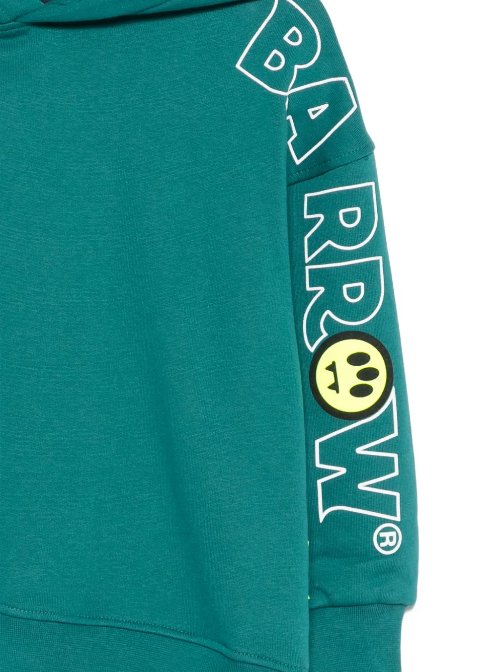 Barrow kids Hoodie met print Groen
