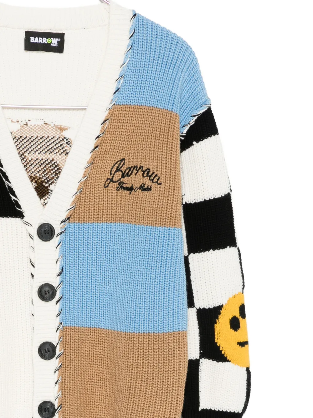 Barrow kids Vest met patchwork Beige