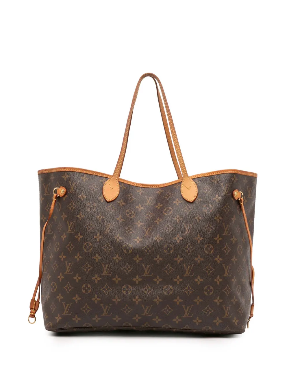 Louis Vuitton Pre-Owned 2007 Monogram Neverfull GM tote bag - ブラウン Louis Vuitton Pre-Owned 2007 Monogram Neverfull GM tote bag - ブラウン