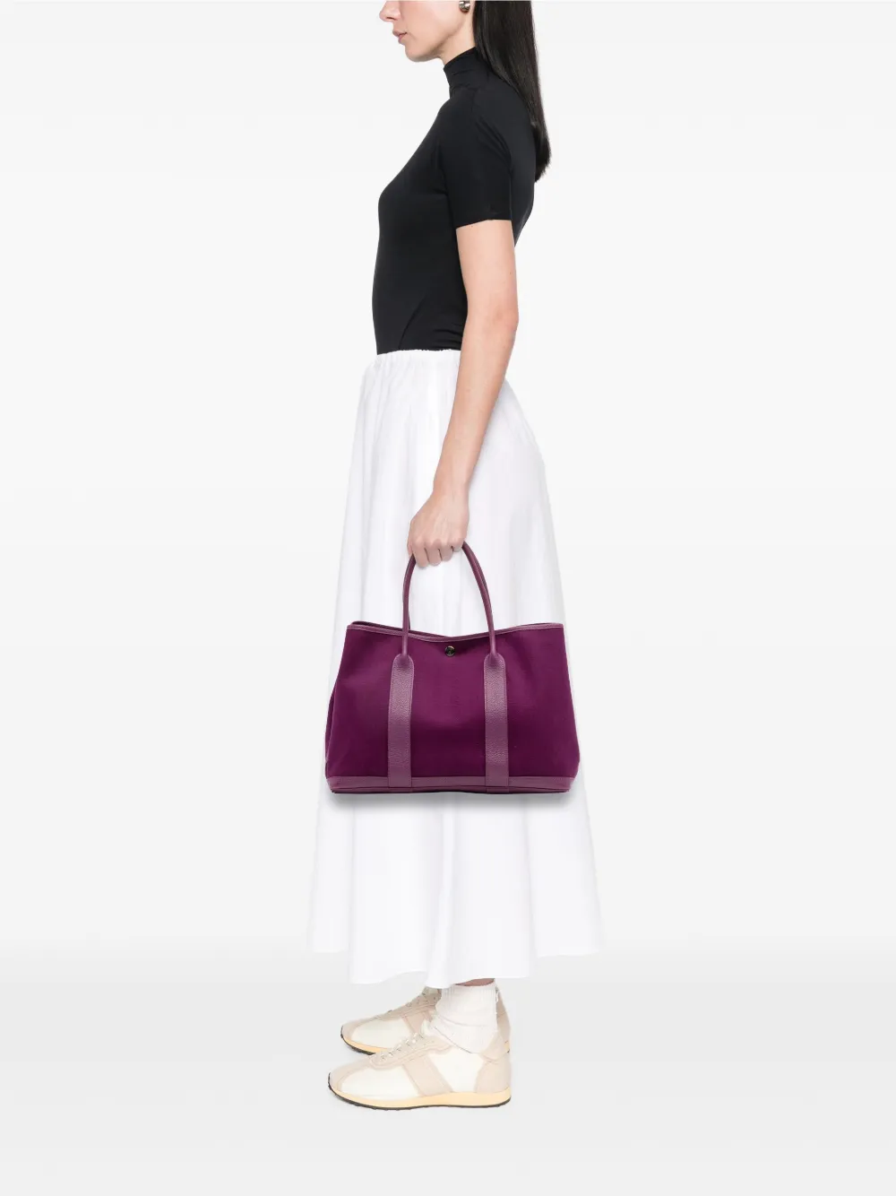 Hermès Pre-Owned 2014 Toile and Negonda Garden Party 36 tote bag | Pre-Owned | Image 2