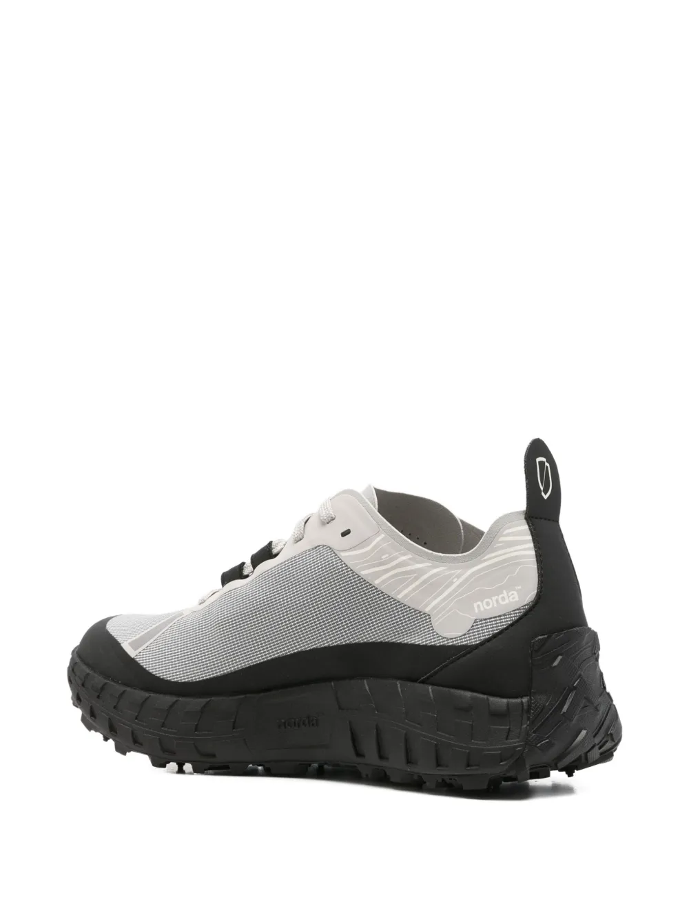 Norda Multicolor Canvas 001a Sneakers In Gray