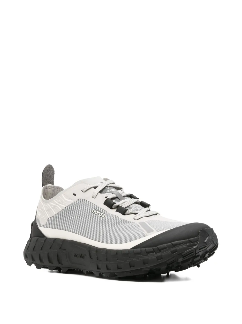 Norda Multicolor Canvas 001a Sneakers In Gray