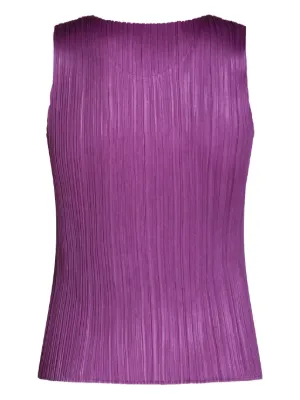 トップス PLEATS PLEASE tank top Pleats Please Issey Miyake Pleated Shell Tank | Saks Fifth