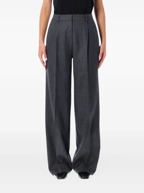 ANINE BING pleated wide-leg trousers