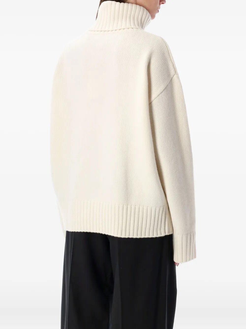 Rhea turtleneck ribbed-hem sweater | Knitted Sweaters | Image 2