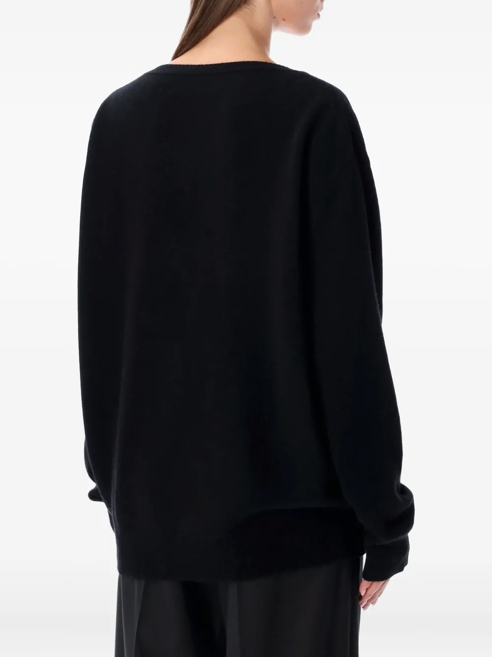 Rhea v-neck cashmere jumper | Knitted Sweaters | Image 2