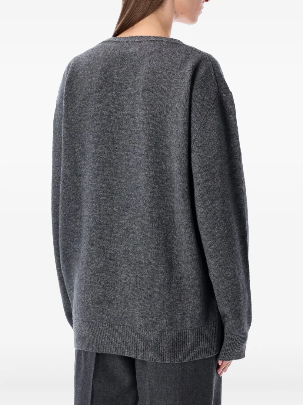 Rhea v-neck cashmere jumper | Knitted Sweaters | Image 2