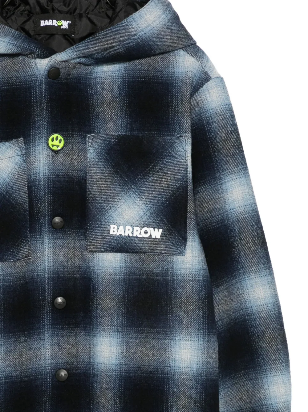 Barrow kids Geruit shirt Blauw