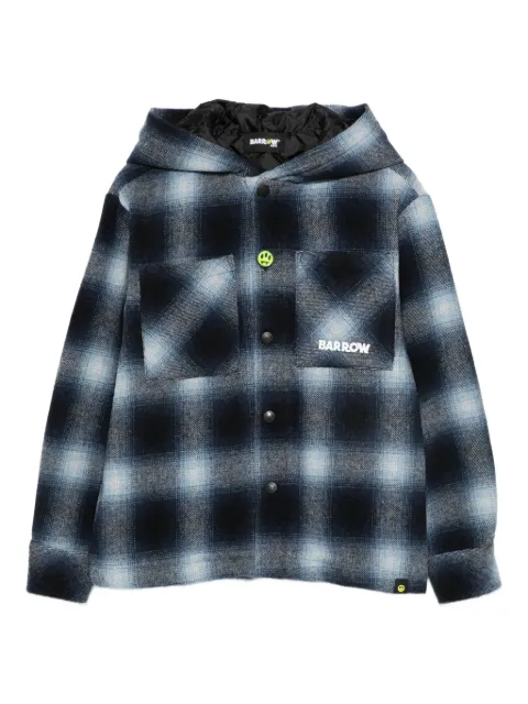 Barrow kids camisa con cuadros estampados