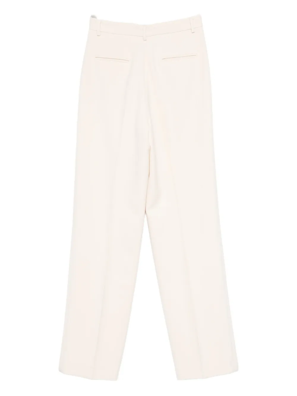 Manuel Ritz pleated trousers - 03 - WHITE