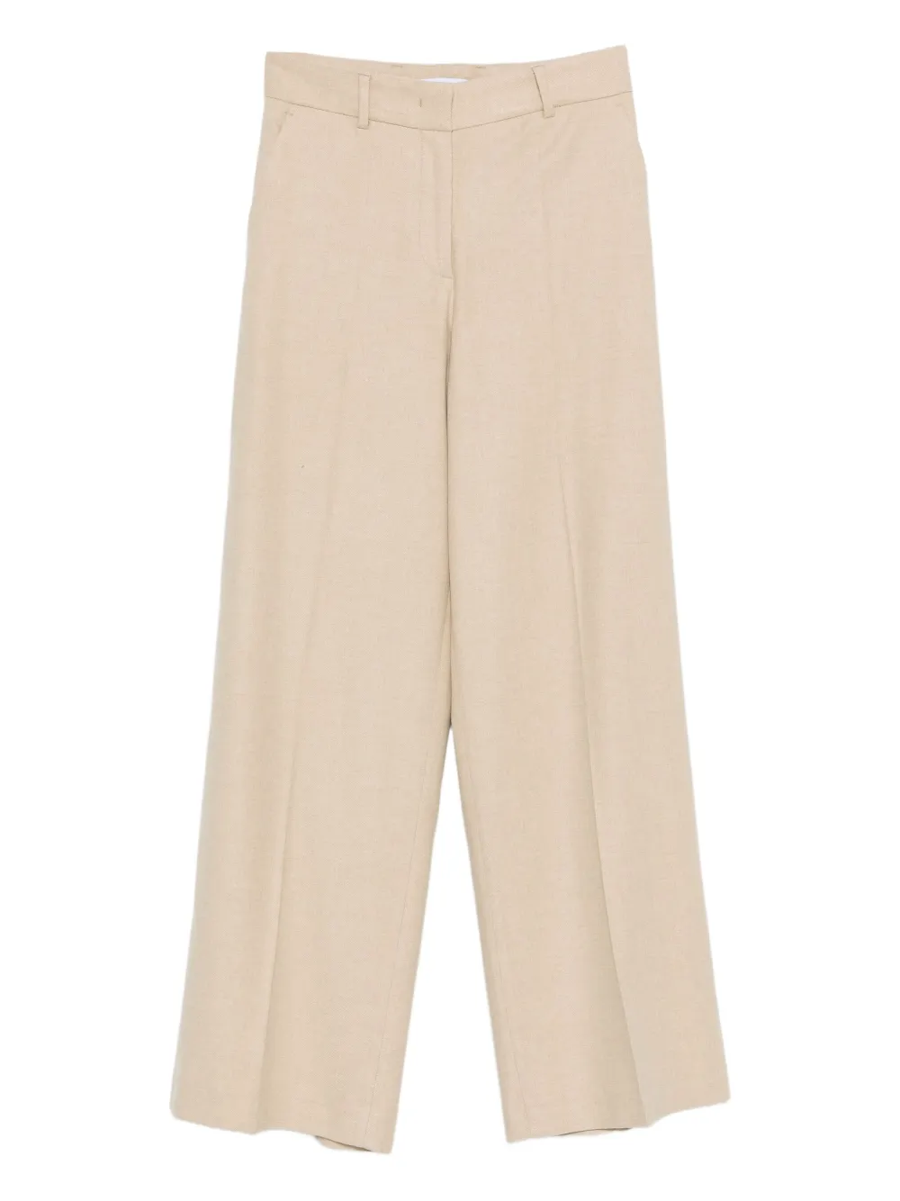 Manuel Ritz concealed-fastening straight trousers - Toni neutri