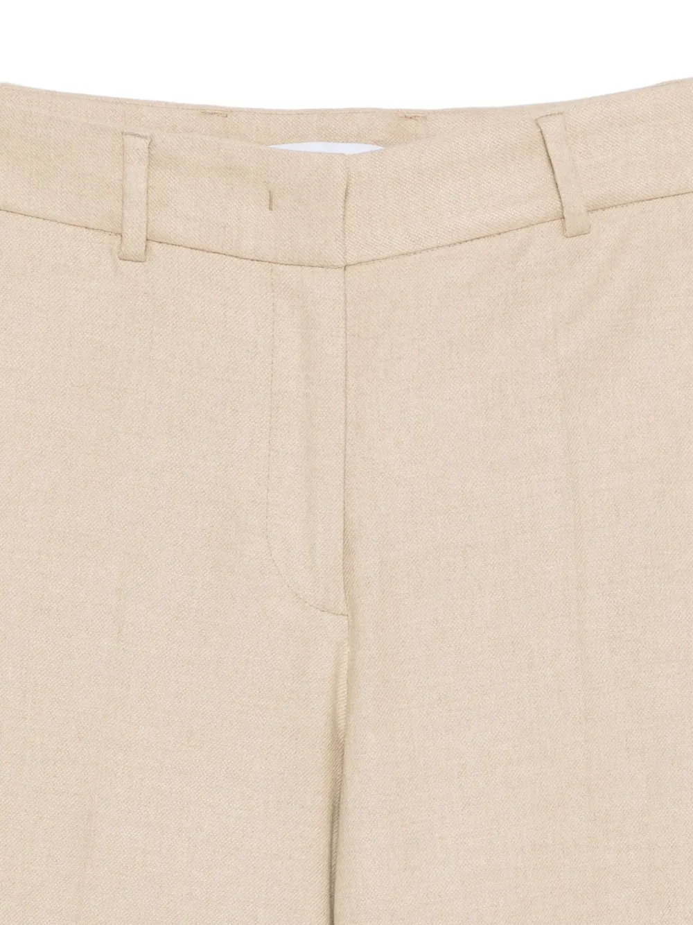 Manuel Ritz Straight broek met verborgen sluiting Beige